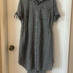 Ava & Viv short sleeved shirt dress.